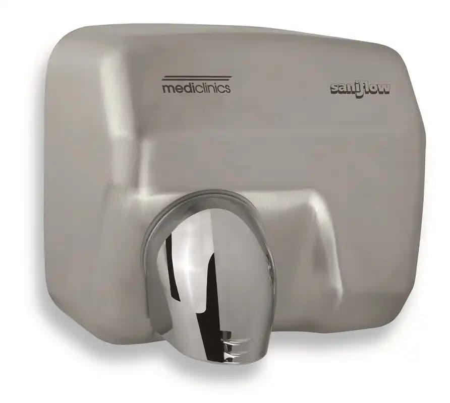 Сушилка для рук Mediclinics Saniflow E05ACS, 2250 Вт, хром матовый